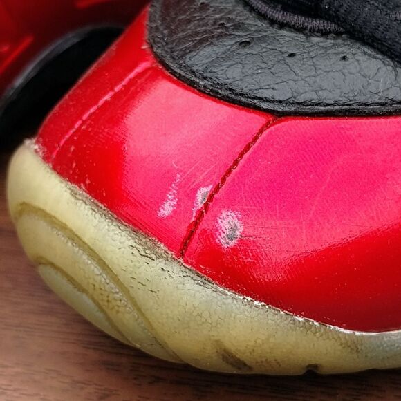 Nike Little Posite One 2023 Mid Metallic Red - FJ1258-600 Grade School Size 6Y - Picture 12 of 13